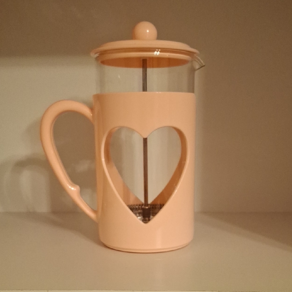 Paris Hilton Pink Heart French Press